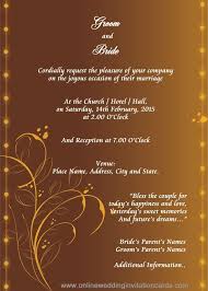 Simply choose a template, add your details, customize the images, colors and fonts. Printable Invitation Cards Templates For Marriage In 2021 Marriage Invitation Card Marriage Invitation Card Format Hindu Wedding Invitation Cards