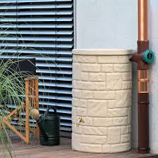 Regentonne Arcado 230 Liter Sandstein Regentonne Sandstein Und Wasserfass