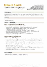 The financial analyst job description below gives a typical example of all the skills, education, and experience required to be hired for an analyst job at a bank, institution, or corporation. Financial Reporting Manager Resume Samples Qwikresume