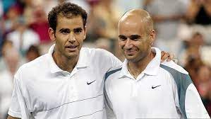 Soprannominato pistols o pistol pete per i suoi potenti colpi, è considerato uno dei migliori tennisti di tutti i tempi, avendo vinto 14 titoli del grande slam ed essendo stato numero 1 del mondo per 286 settimane (conteggio che lo posiziona al terzo posto dietro a novak đoković e roger. Pete Sampras Vs Andre Agassi 2002 Us Open Final Highlights Youtube