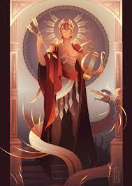 Apollo was the ancient greek god of prophecy and oracles, music, song and poetry, archery, healing, plague and disease, and the protection of the young. Yliade On Twitter Greek Mythology Art Greek Mythology Gods Apollo Greek Mythology