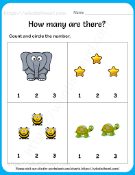 learning to count 1 to 3 worksheets for pre kindergarten your home teacher