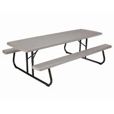 Maybe you would like to learn more about one of these? Lifetime 57 In X 96 In Commercial Grade Picnic Table 80123 The Home Depot