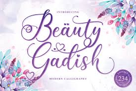 I set out to create a working script font not really knowing what was in. Beauty Gadish 355120 Calligraphy Font Bundles Glifos Fabrica