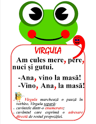 Cratima in ortografia limbii romane. Semne De PunctuaÈie Virgula Teaching Classroom Management Math For Kids Teacher Supplies