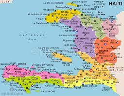 Map Of Haiti Hopefully One Day I Can Visit All Of These Cities Towns And Villages Map Of Haiti Haiti Country Facts About Haiti