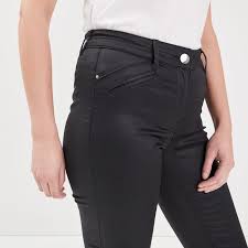 Retrouvez un large choix de pantalons et pantacourts femme sur la boutique en ligne galerieslafayette.com. Pantalon Ajuste Enduit Noir Femme Breal