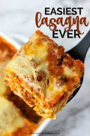 Talk Of The Town 154 Easy Lasagna Recipe With Ricotta Easy Lasagna Recipe Homemade Lasagna Recipes