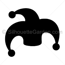 Jester Hat Silhouette Jester Hat Silhouette Clip Art Jester