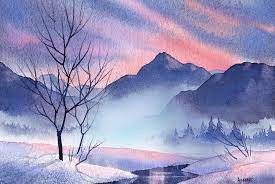 Maybe you would like to learn more about one of these? 150 Best Watercolor Beach And Mountains Ideas Watercolor Landscape Watercolor Watercolor Paintings