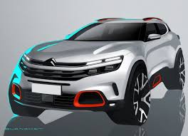Citroen C5 Aircross Automotive Design Car Design Sketch Car Exterior