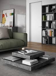 Iconic And Geometric Living Table Concrete Finishing Inspiration Tavolini Design Per Il Soggiorno Tavolino Da Caffe