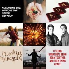 Well, take this and you'll find out! Hogwarts Aesthetic Fred And George Novocom Top