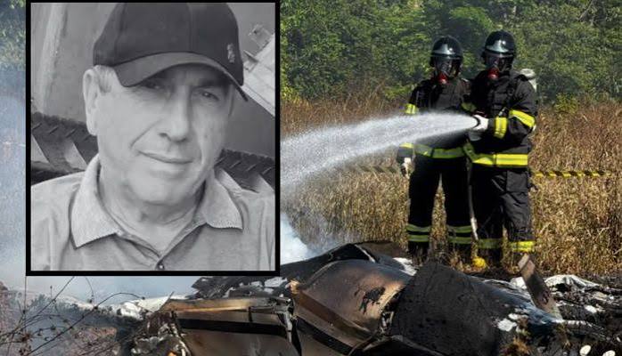 Dono de avi&atilde;o &eacute; identificado entre os 3 mortos em queda de aeronave em &Aacute;gua Boa