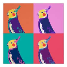 Cockatiel Pop Art Poster Zazzle Com Poster Art Art Pop Art Posters