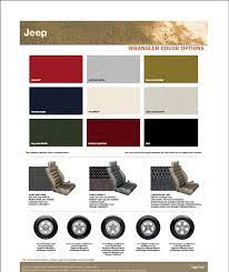 Jeep Wrangler Cj Paint Charts