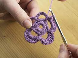 If you're new to crocheting, making a whole hat may seem intimidating. How To Crochet A Flower For Beginners Step By Step Slowly How To Wiki 89