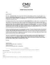 Sample Cover Letter And Informed Consent