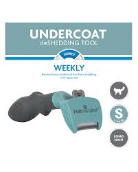 Furminator long hair cat deshedding tool, purple, medium. Deshedding Tool For Long Hair Small Cats Furminator