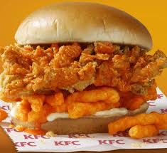 Kfc Is Unleashing This Insanely Cheesy Cheetos Chicken Sandwich Nationwide Fried Chicken Sandwich Food Fried Chicken