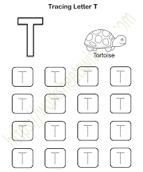 Find over 200 material ideas for preschool letter activities. English Preschool Tracing Letter T Worksheet 20