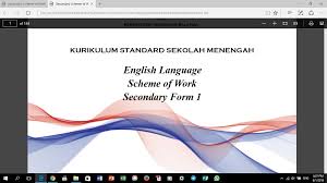 English language syllabus primary year 3 2. Englishoasis Of Form 1 Pulse 2 Sow And Dskp