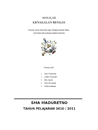 We did not find results for: Makalah Kenakalan Remaja