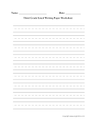 Image Result For 3rd Grade Handwriting Paper Writing Worksheets Third Grade Writing Handwriting Worksheets