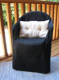 artists and diyers transform the ubiquitous white lawn chair diy chair makeover diy chair covers plastic patio chairs
