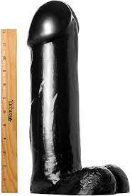 Master Cock The Titan Dildo Black 14.5 - Doghouse Leathers