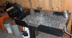Small but efficient, this mini forge only requires a few parts to build. Choosing A Gas Or Coal Forge For The Small Farm Shop Small Farmer S Journal