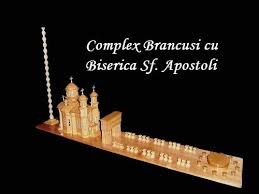Coloana infinitului (cu o înălţime de 29,35 metri), poarta sarutului si masa tacerii, in aer liber. Pensiunea Casa Cartianu Cazare Atractii Turistice Gorj