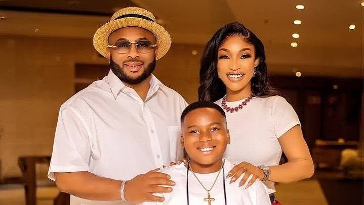He might not be a good husband, but he's an amazing father' — Tonto Dikeh  tells ex at son's 10th birthday party