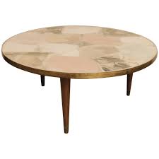 Vintage Italian Circular Brass And Marble Coffee Table 1stdibs Com Coffee Table Marble Coffee Table Table