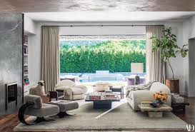 Delve Deeper Into Kris Jenner S Home By Waldo S Designs And Clements Design Turquoise Living Room Decor Kris Jenner House Architectural Digest