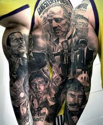 Gangsters and tattoos are so synonymous with each other that it is difficult to dissociate them and talk about the history of the body art without bringing in the sordid. Top 49 Best Gangster Tattoo Ideas 2021 Inspiration Guide