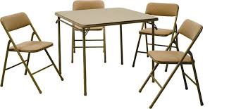 Dining Set 5 Piece Modern Kitchen Room Table Chairs Metal Breakfast Furniture Cosco Modern Table And Chair Sets Folding Dining Table