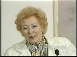 Greer Garson 1985