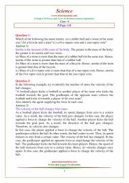 Ncert Solutions For Class 9 Science Chapter 9 Force And Laws Of Motion