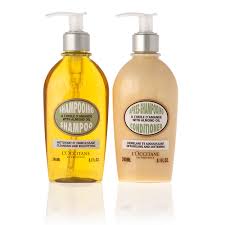 There are many products that contain almond oil as the main ingredient. Almond Hair Care Duo Hair Care L Occitane