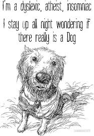 Dyslexia Atheist Dog Joke Funny Wordplay Sticker By Wasootch In 2021 Dog Jokes Atheist Jokes Funny Jokes