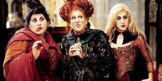 Sisters, all hallow's eve has become a night of frolic, where children wear costumes and run amok! See Sarah Jessica Parker In Costume For Hocus Pocus Reunion