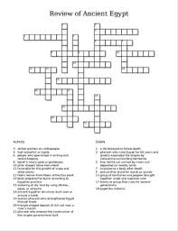 You might be interested in: Review Of Ancient Egypt Crossword Puzzle By Karen Lawson Tpt