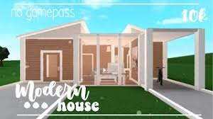 Maybe you would like to learn more about one of these? 10k Bloxburg Modern House Speedbuild No Gamepasses Youtube