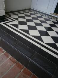 Black And White Patterned Floor Tiles Uk Most Popular Front Porch Ideas Uk Cost For 2019 Porch Tile House Entrance House Front