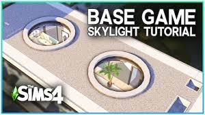 The sims 4, updated to v1.70.84.1020 (x64). Sims 4 Tutorial Roofs On Half Walls Base Game Kate Emerald Youtube