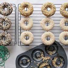 Pin By Craftgawker On Diy Pets Bird Seed Ornaments Homemade Bird Feeders Bird Seed