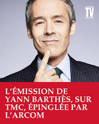 Quotidien» : l'émission de Yann Barthès, sur TMC, épinglée par l'Arcom ➡️  https://l.lefigaro.fr/D0K