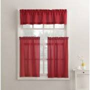 red kitchen curtains walmart.com