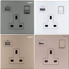 A wide variety of usb legrand switch and socket options are available to you, such as grounding, type, and application. Legrand Galion Single Socket Usb White Coloured Shopee Singapore